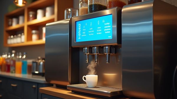 Distributeurs automatiques de boissons chaudes et fraîches